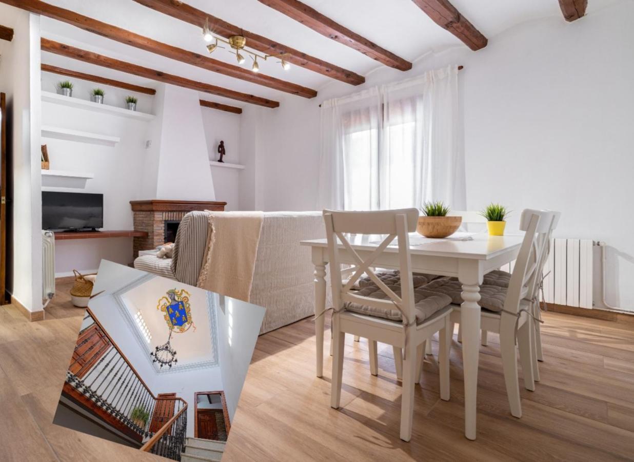 La Casa Del Escudo Apartment Rubielos De Mora Bagian luar foto